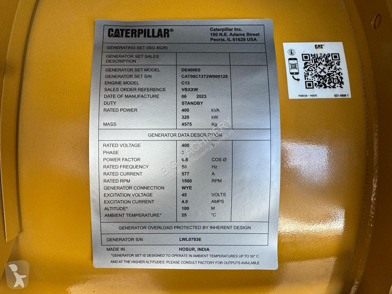 Materiaal voor de bouw Caterpillar DE400E0 -...