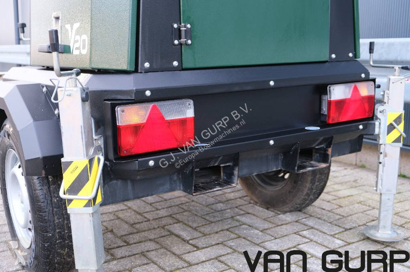 Material de obra Generac V20 4x320W lichtmast...