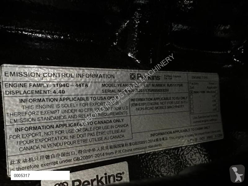 Material de obra Perkins 1104C-44TAG2 Leroy...