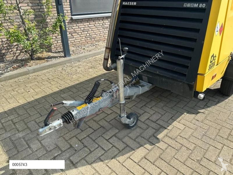 Materiaal voor de bouw Kaeser M80 Kubota 8.1 m3...