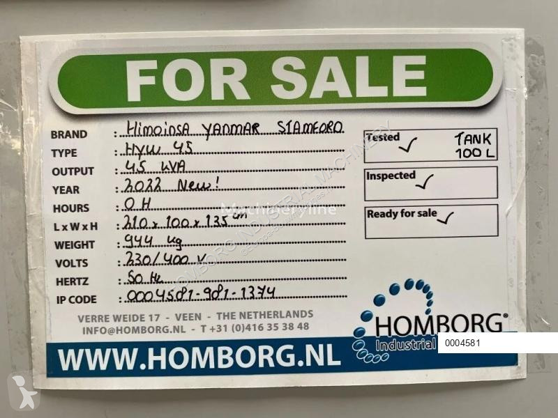 Materiaal voor de bouw Himoinsa Yanmar Stamford...
