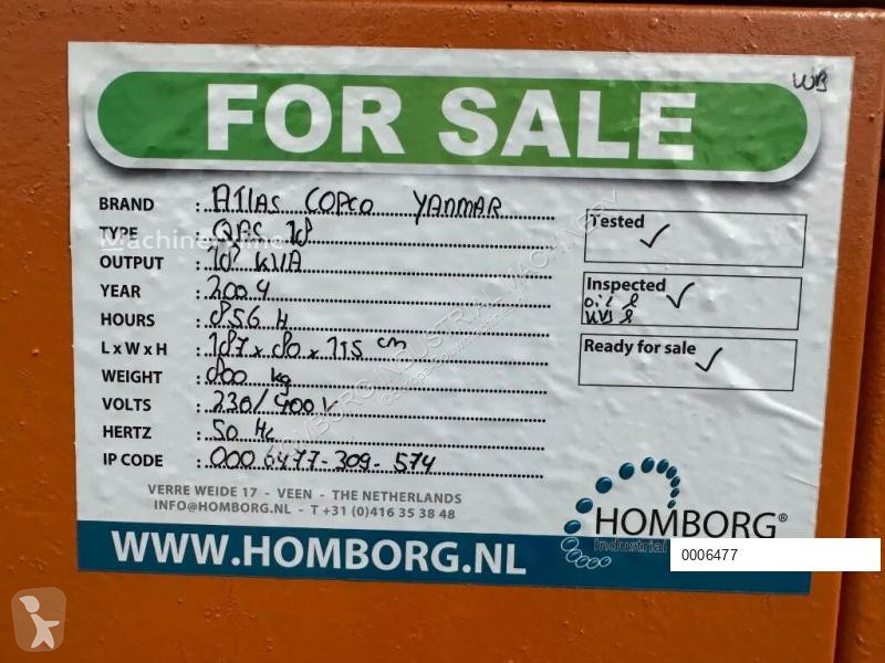 Entreprenørmaskiner Atlas QAS 18 Yanmar Mecc...