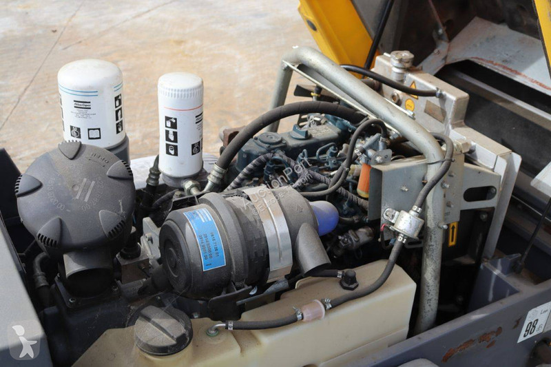 Materiaal voor de bouw Atlas Copco XAS48