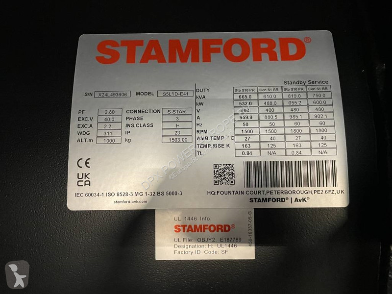 Строительное оборудование Volvo TAD1642GE - 650...