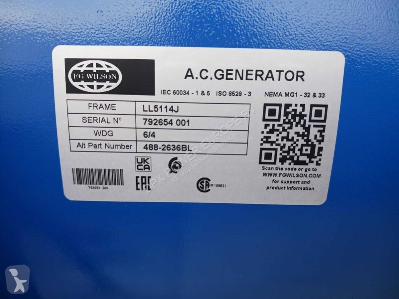 Stavebný stroj FG Wilson P330-5 - 330 kVA...