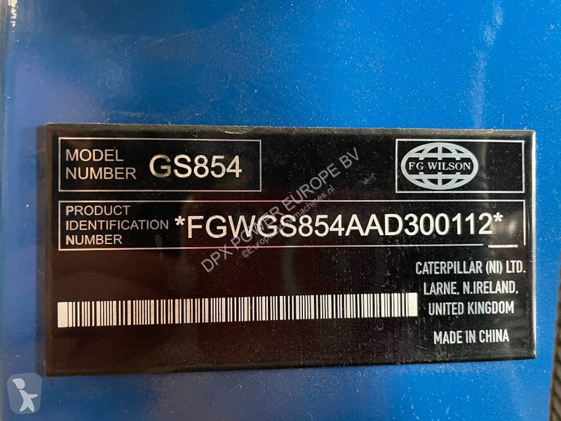 Stavebný stroj FG Wilson P2500-1E - 2500 kVA...