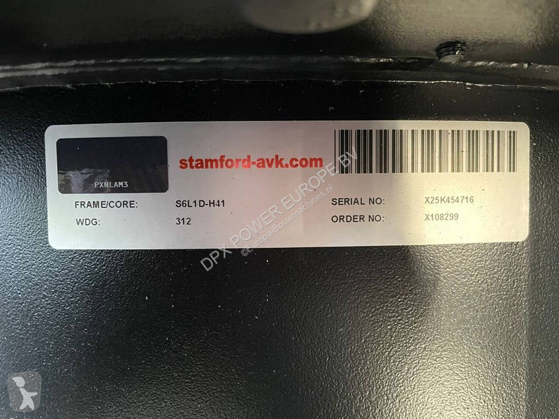 آلة لمواقع البناء Cummins KTA50-G3 - 1.375 kVA...