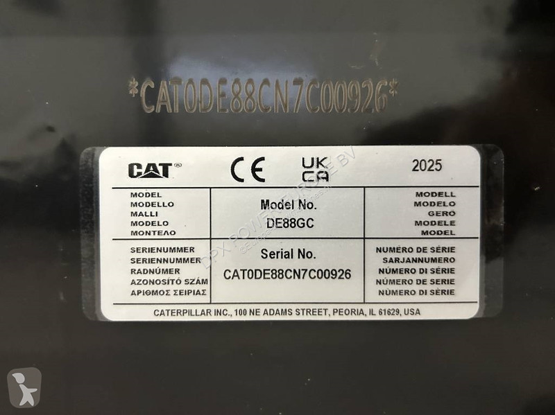 Stavebný stroj Caterpillar DE88GC - 88 kVA...