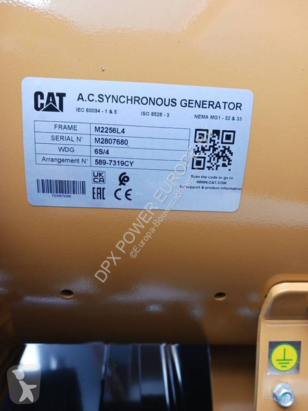 Stavebný stroj Caterpillar DE165E0 - 165 kVA...