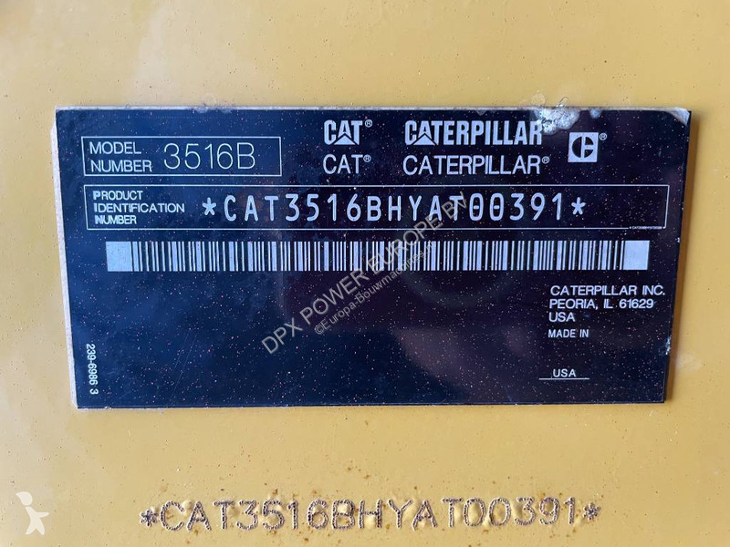 Matériel de chantier Caterpillar XQ2000 - 2.250...