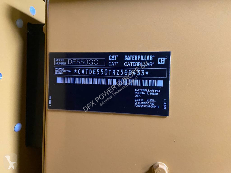 Materiaal voor de bouw Caterpillar DE550GC -...