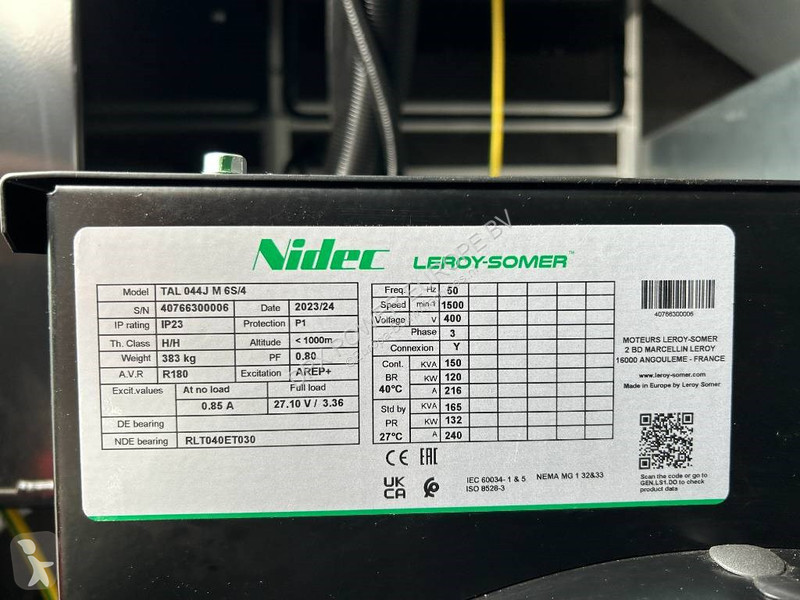 Materiaal voor de bouw Deutz TCD6.1L6 - 165 kVA...