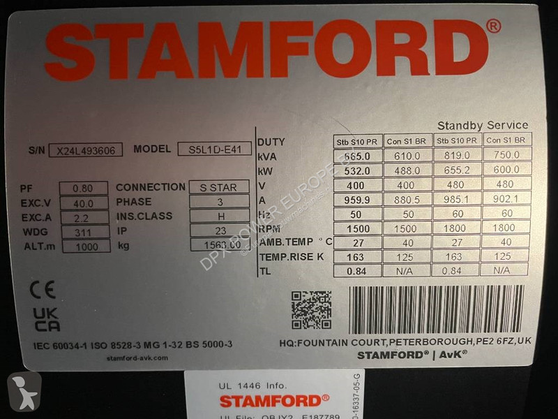 Materiaal voor de bouw Volvo TAD1642GE - 650...