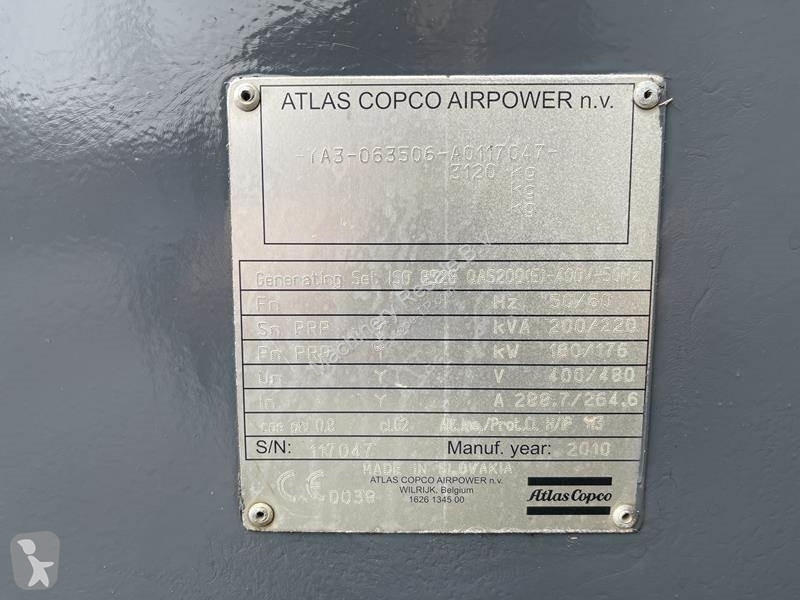 Material de obra Atlas Copco QAS 200