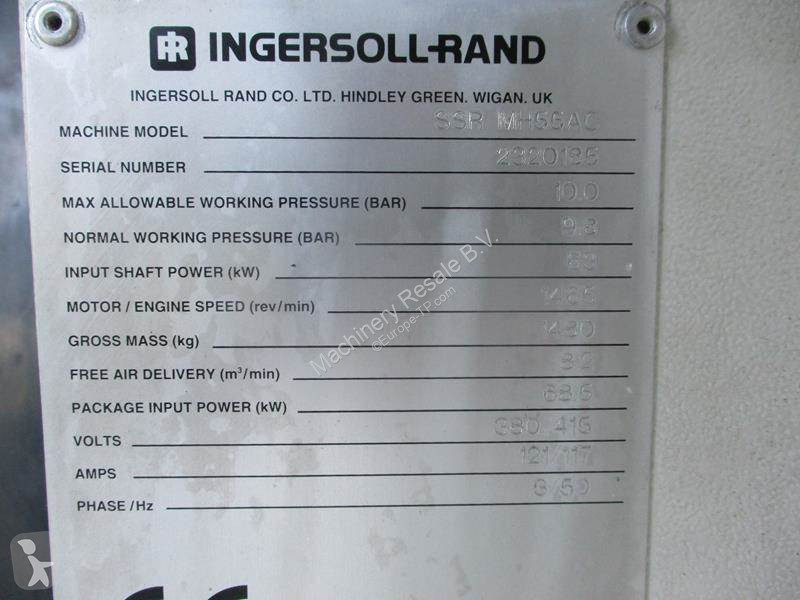 Entreprenørmaskiner Ingersoll rand MH 55