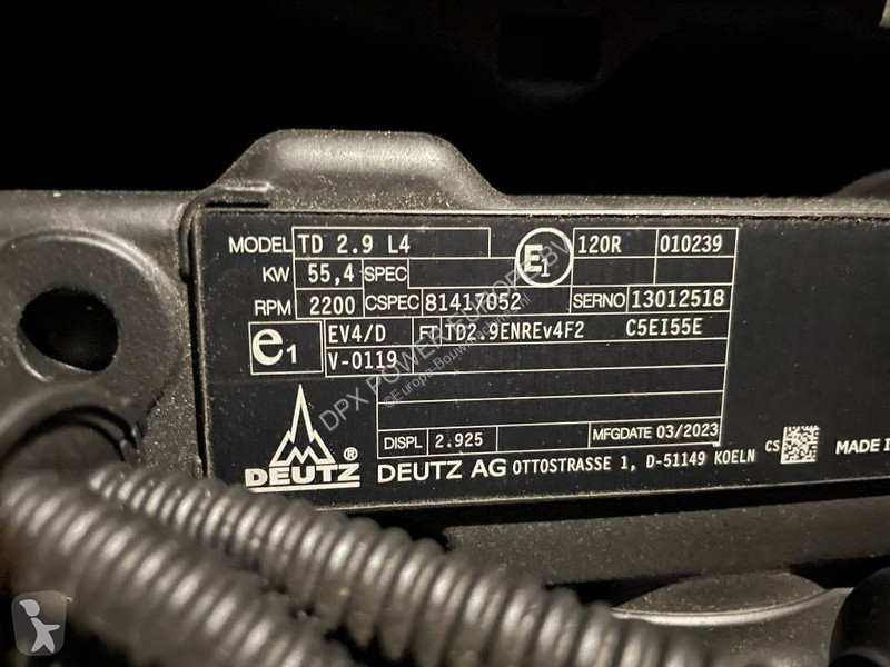 Materiaal voor de bouw Deutz TD2.9 L4 - 43 kVA...