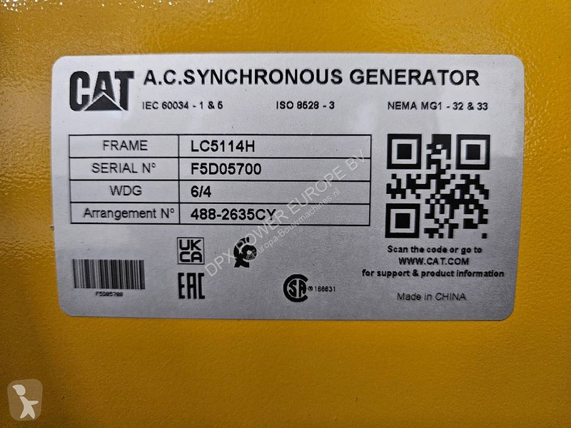 Material de obra Caterpillar DE275E0 - C9 - 275...