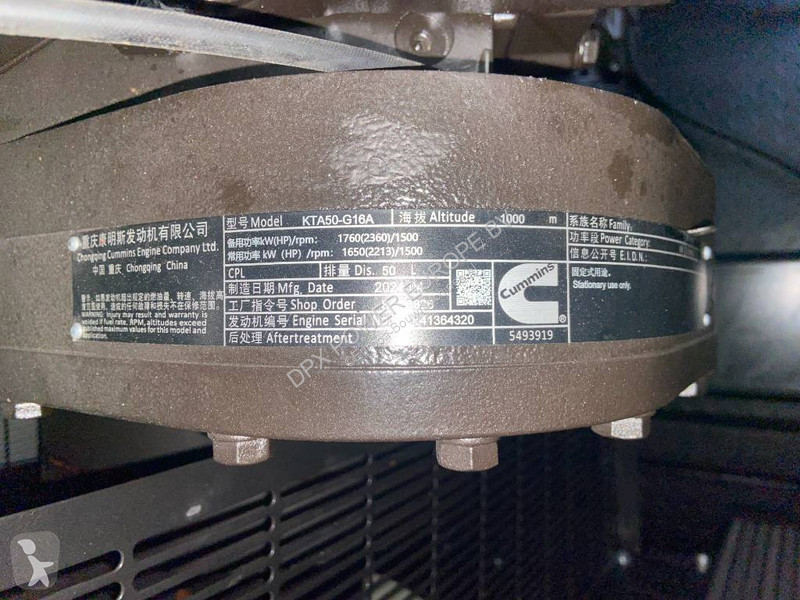 Materiaal voor de bouw Cummins KTA50-G16A -...