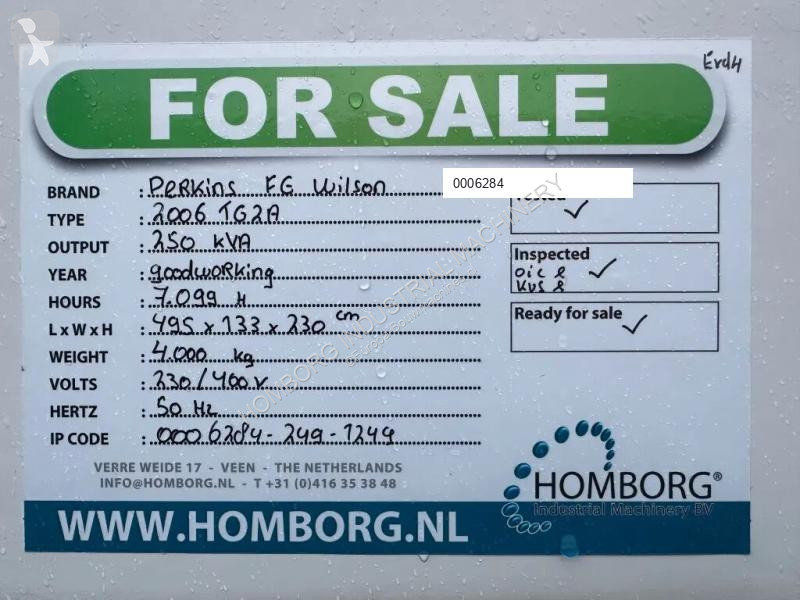 Materiaal voor de bouw Perkins 2006 TG2A FG...