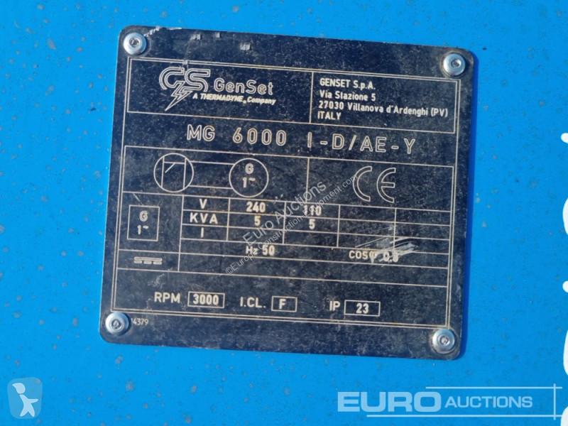 Material de obra  MG6000