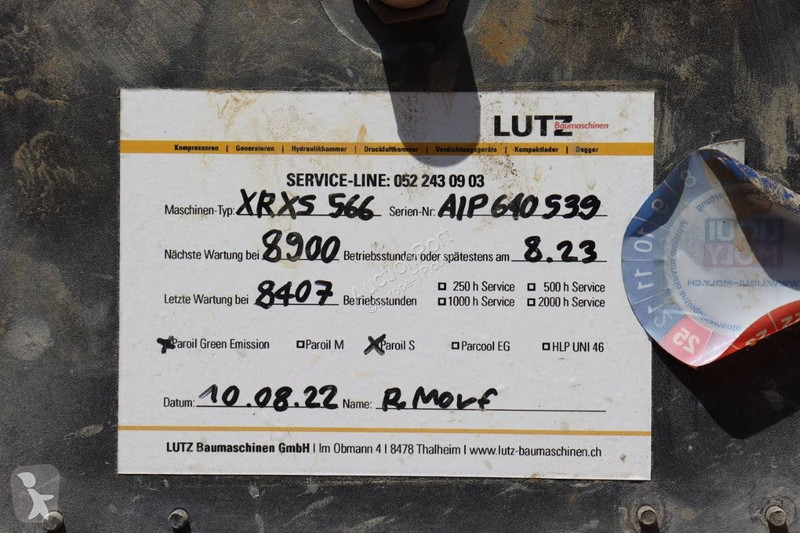 Materiaal voor de bouw Atlas Copco XRXS566CD EC...