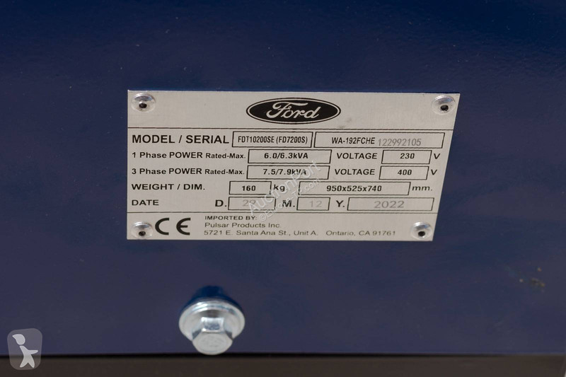 Materiaal voor de bouw Ford FT10200SE