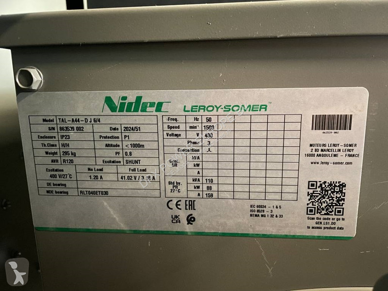 Stavebný stroj Iveco NEF45TM2A - 110 kVA...