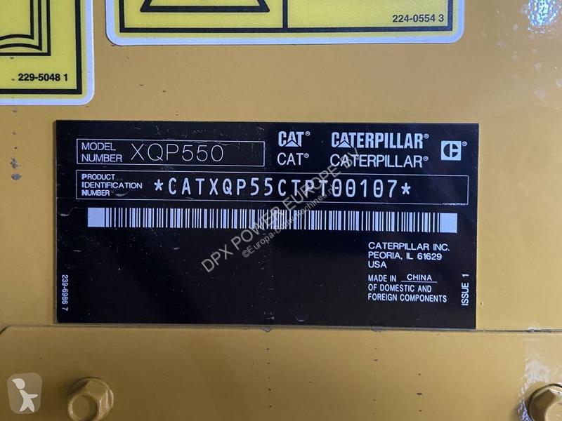 Stavebný stroj Caterpillar XQP550 - Generator...