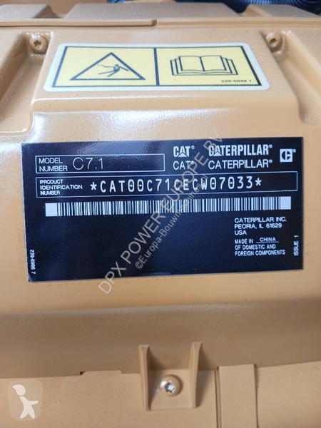 Stavebný stroj Caterpillar DE165E0 - 165 kVA...