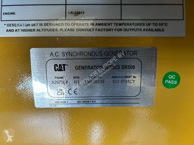 Stavebný stroj Caterpillar DE500E0 - C15 - 500...