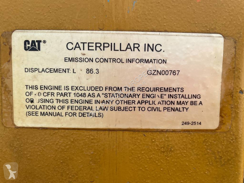 Stavebný stroj Caterpillar G3520 - 2150 kVA...