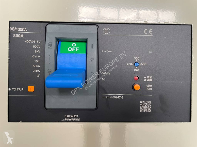 Строительное оборудование  6M21G550/5 - 550 kVA...