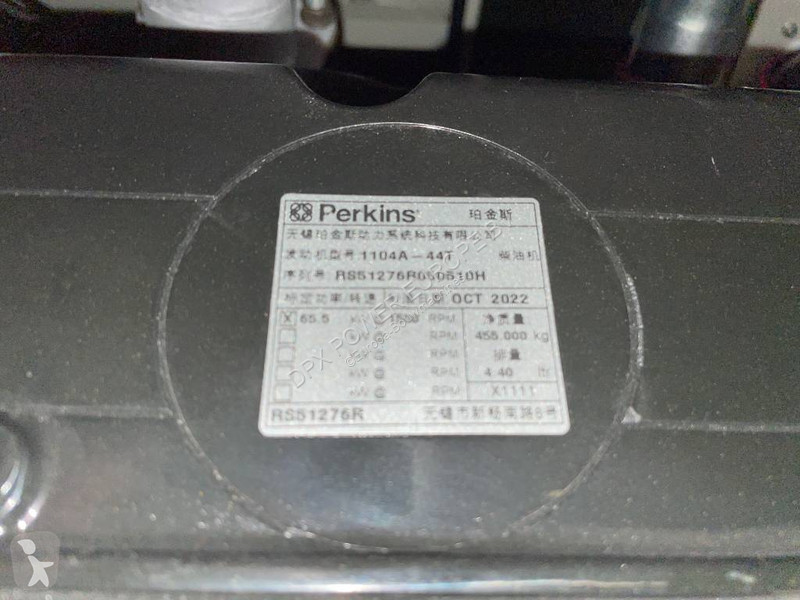 Matériel de chantier Perkins 1104A-44TG1 - 73...