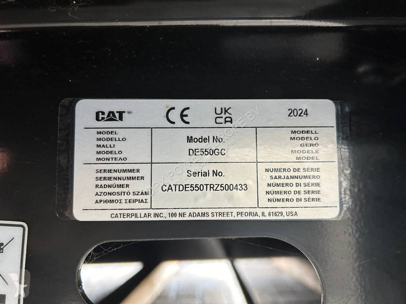 Materiaal voor de bouw Caterpillar DE550GC -...