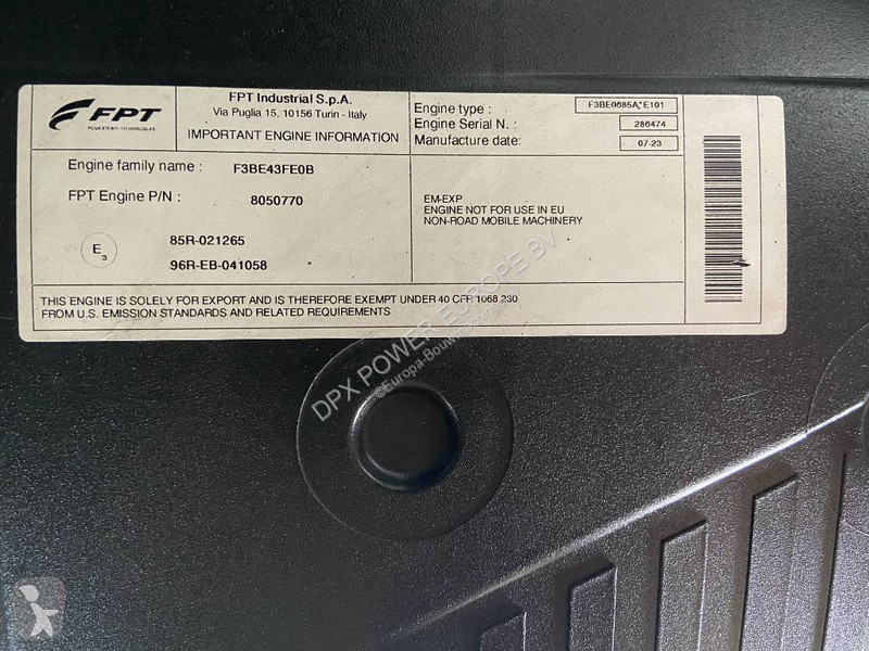 Entreprenørmaskiner Iveco CR13TE2A - 385 kVA...