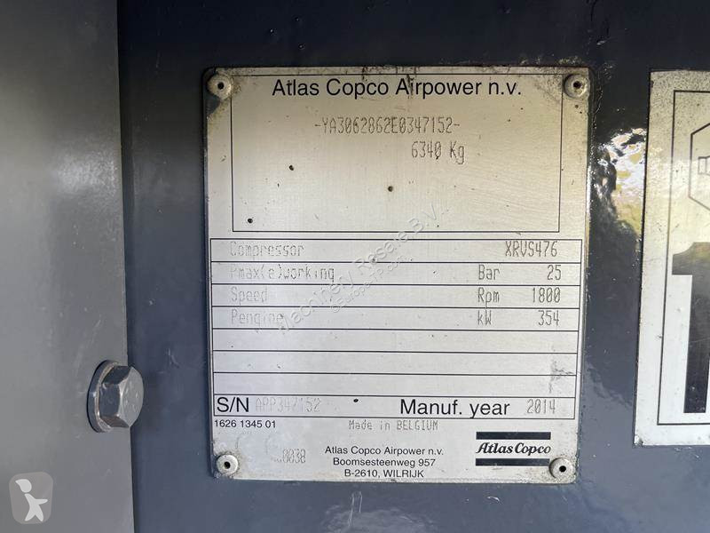 آلة لمواقع البناء Atlas Copco XRVS 476 CD