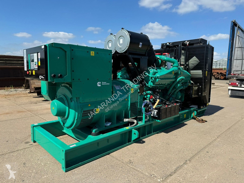 Material de obra Cummins C1100 1100 KVA...