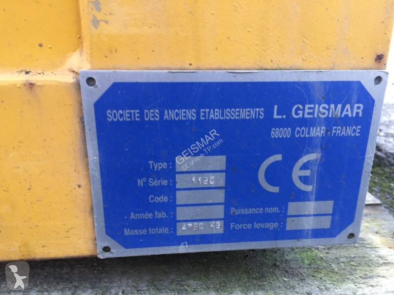 Entreprenørmaskiner Geismar 1186