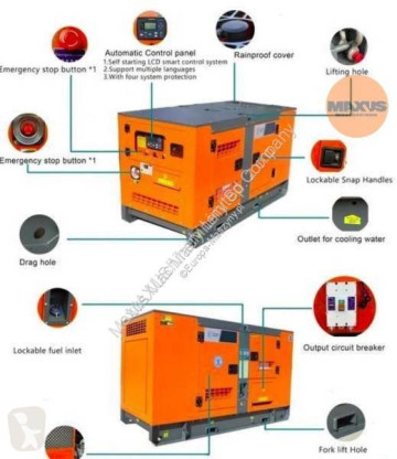 Atlas Copco Atlas Copco Generator 50 KVA Diesel construction
