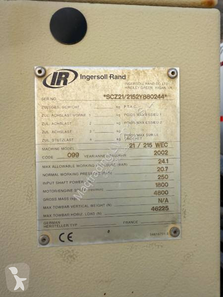 آلة لمواقع البناء Ingersoll rand