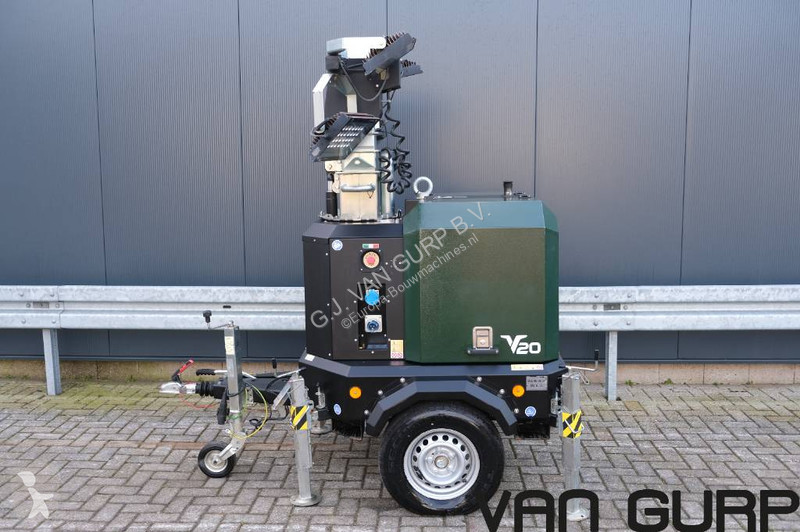 Material de obra Generac V20 4x320W lichtmast...