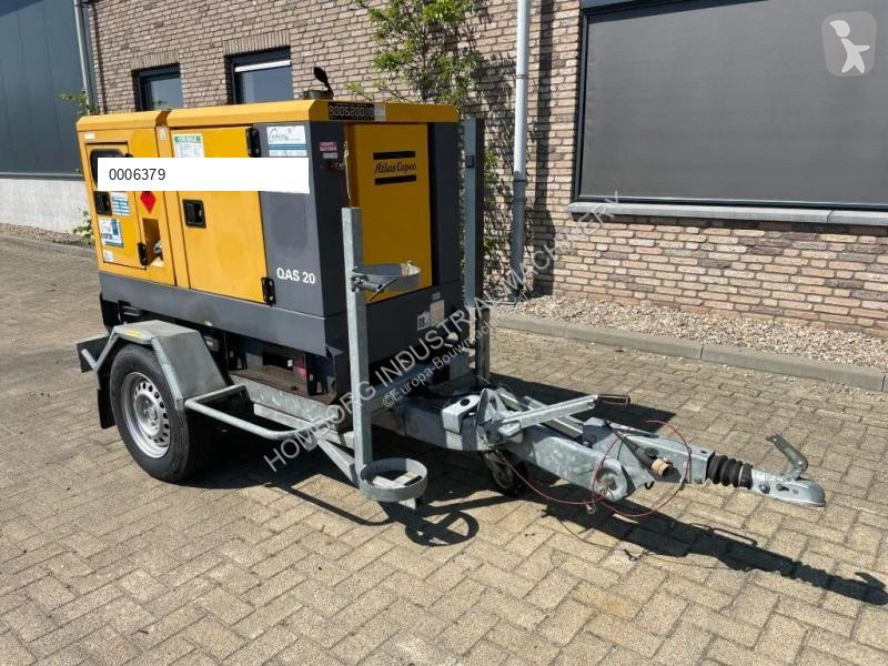 Materiaal voor de bouw Atlas QAS 20 Kubota...