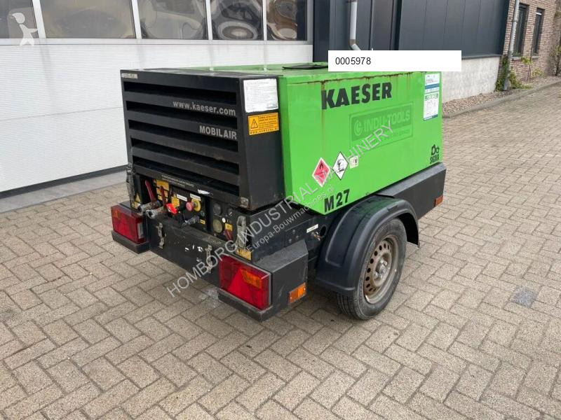 Materiaal voor de bouw Kaeser M27 Kubota 2,7 m3...