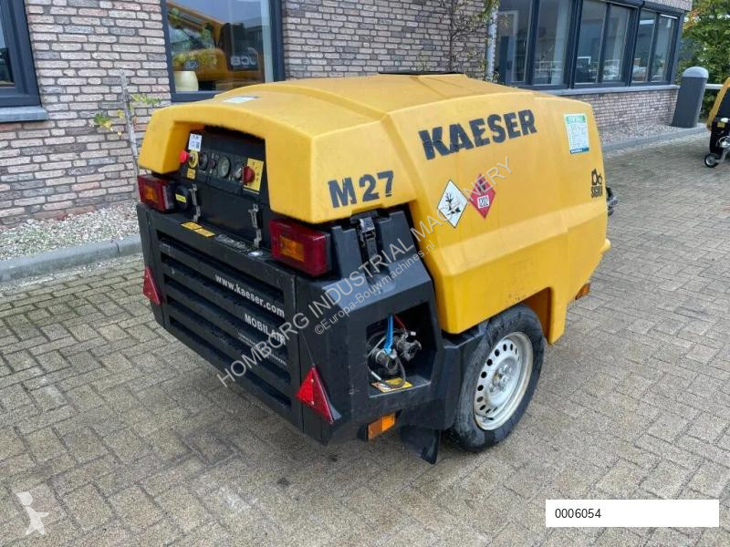 Material de obra Kaeser M27 Kubota 2,7 m3 / min...