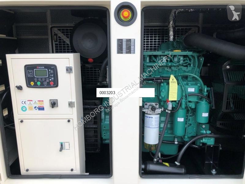 Entreprenørmaskiner Volvo 110 kVA Supersilent...