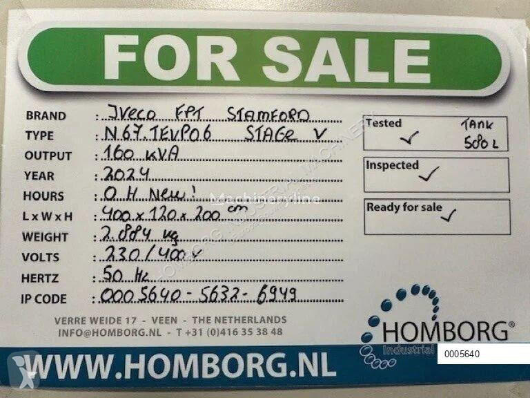 Materiaal voor de bouw Iveco FPT Stage 5...