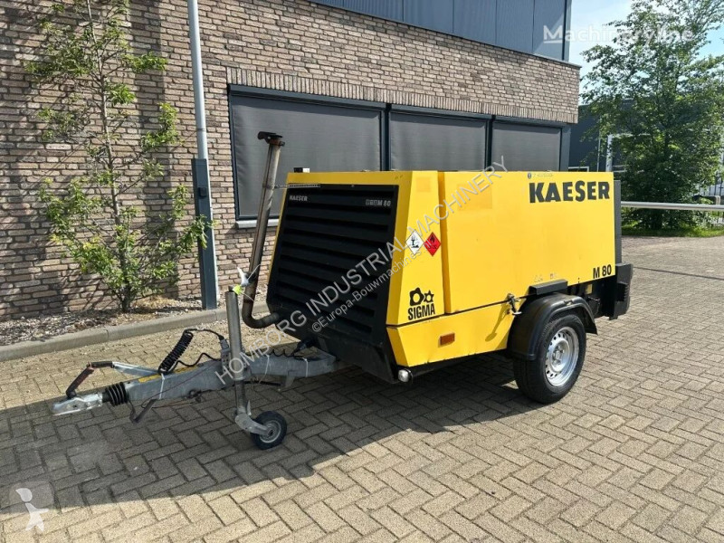 Materiaal voor de bouw Kaeser M80 Kubota 8.1 m3...