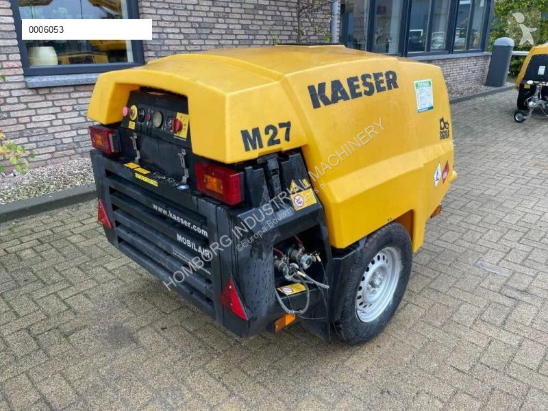 Material de obra Kaeser M27 Kubota 2,7 m3 / min...