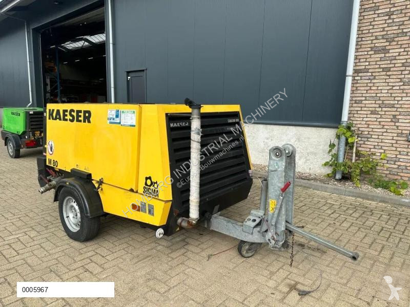 Entreprenørmaskiner Kaeser M80 Kubota 8.1 m3 /...