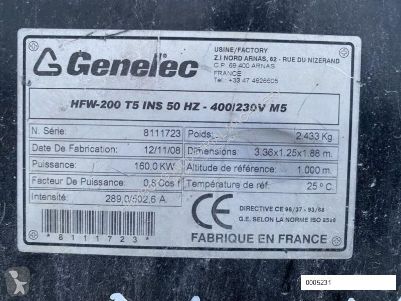 Materiaal voor de bouw Himoinsa HFW 200 Iveco...